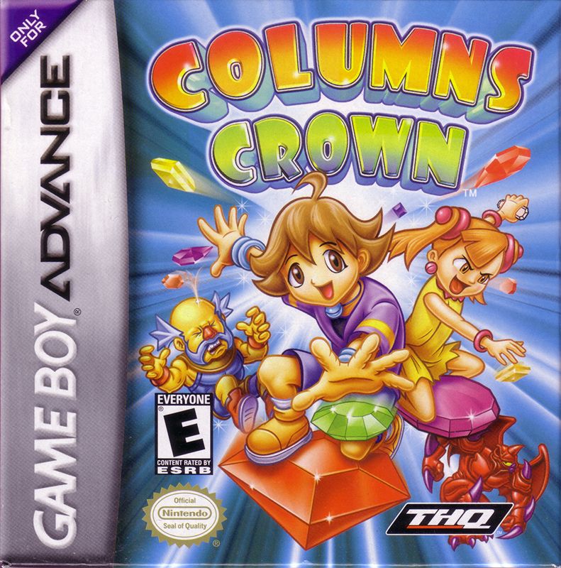 Columns Crown box art for GameBoy Advance